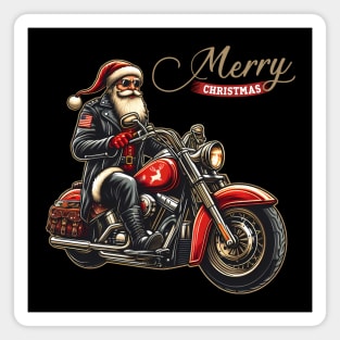 “Merry Christmas” Chopper style Magnet